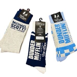 The Office - 3 Pair of Crew Socks
